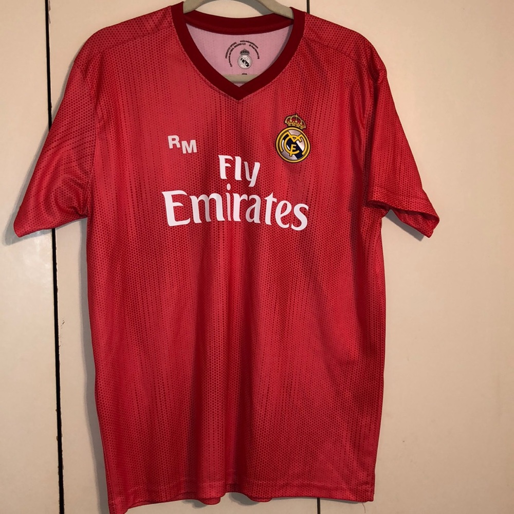 Real Madrid Fly Emirates Jersey